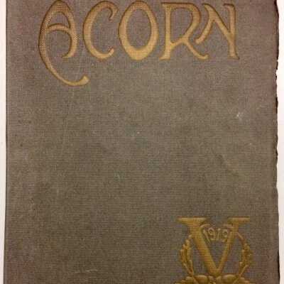 Alameda High School 'Acorn' Yearbook, 1919