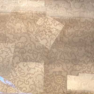 Wallpaper Sample, Parlor 1219 Oak Street, 1880s