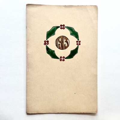 Program Graduation Exercises, Washington School, 1913