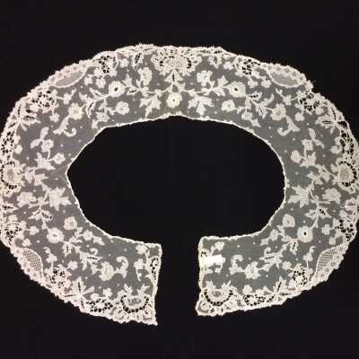 Handmade Lace Collar of a Haslett family member