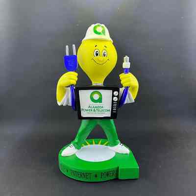Alameda Power & Telecom figurine, 2003-2008