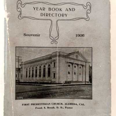 Yearbook and Directory, First Presbyterian Church, 1906