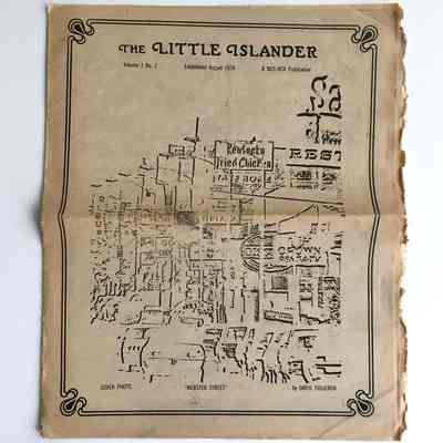 Volume 1, No. 2, of The Little Islander, 1975