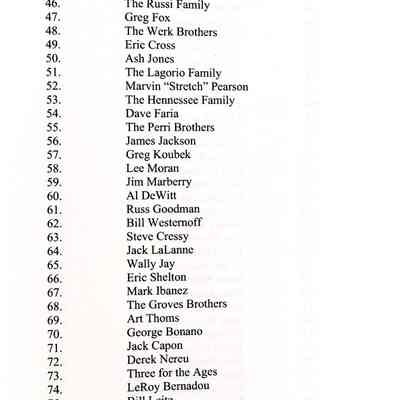 Table of Contents, Vol IV, p.2