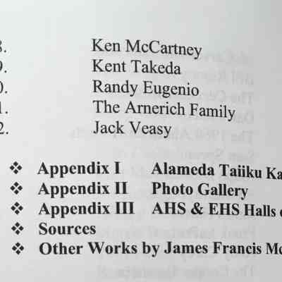 Table of Contents, Vol IV, p.5