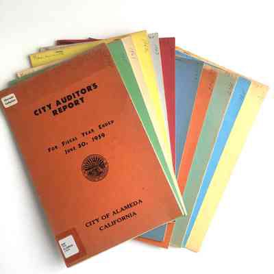 City Auditor's Reports, 1959-1967, 1970-1971