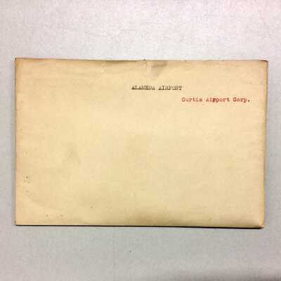 Newspaper Clippings about Alameda Airport and Curtis Airport Corp., c. 1930