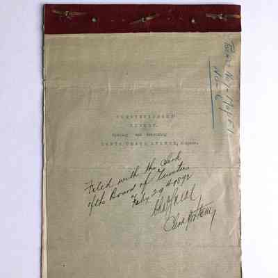 Commisioner's Report for opening Santa Clara near Everett, 1892