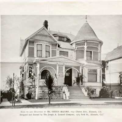 Leonard Circular with picture 1823 Clinton, 1890s