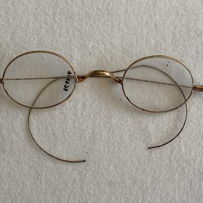 Gold Plated Eyeglasses, before 1920
