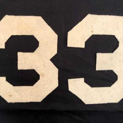 Alameda High School Felt Sports Uniform Number '3',