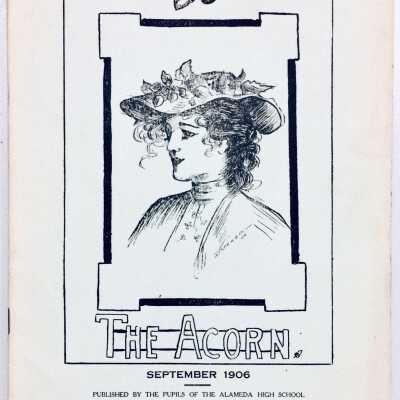 Alameda High School 'Acorn' for September 1906