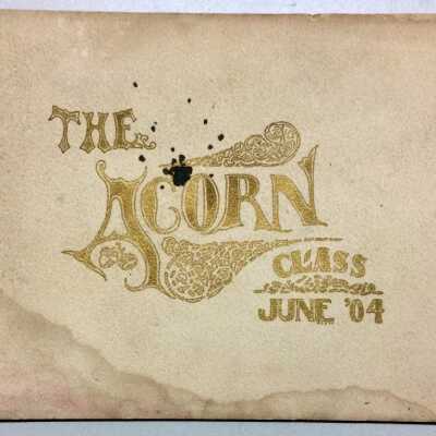 Alameda High School 'Acorn' Yearbook, June 1904