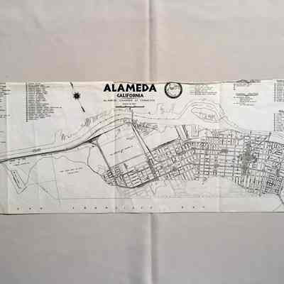 Chamber of Commerce Map, Ca. 1930-1934