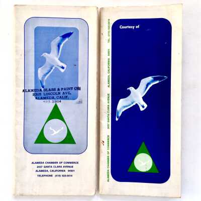 Maps / directories issued by the Chamber of Commerce, c. 1970s
