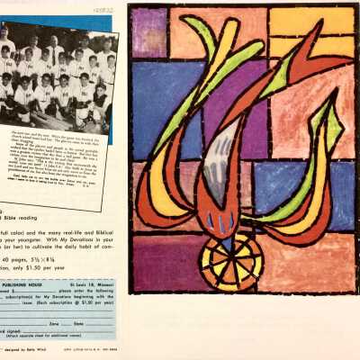 Bulletin issued by the Immanuel Lutheran Church, May 17, 1959