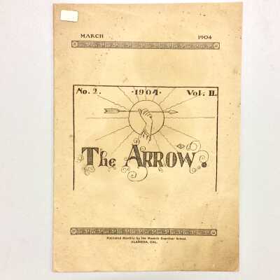 Mastick School students' newsletter 'The Arrow', March 1904