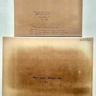 Verso of m and o