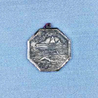 Pacific Coast Championship second place 200-yard Breast Medal, c. 1916-1920
