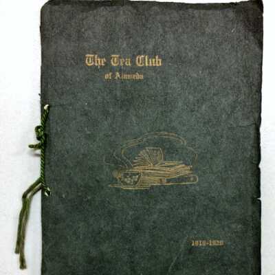 Roster booklet of the Tea Club, 1919 - 1920