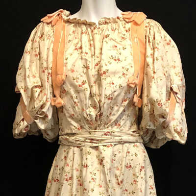 Two-piece Silk Afternoon Dress, 1894-1895