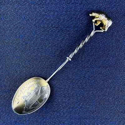Lick Observatory souvenir demitasse spoon of the Meyers family, c. 1900