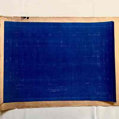 Blueprints for a residence at 226 Santa Clara Ave, before 1952