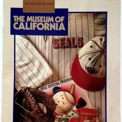 Oakland Museum magazine with article about the Peralta family, 1994