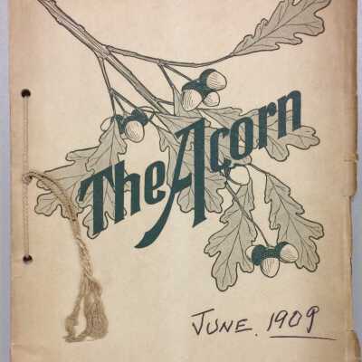 Alameda High School 'Acorn' Yearbook, June 1909