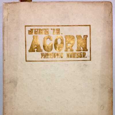 Alameda High School Acorn yearbook, 1918
