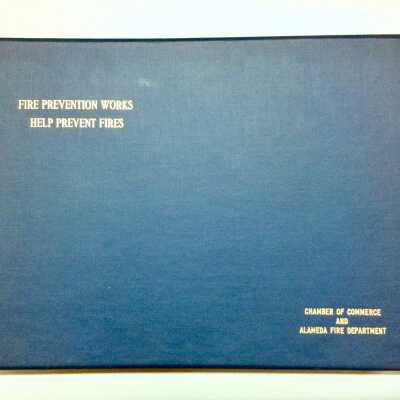 Fire Prevention Works scrapbook, Fire Dept & Chamber of Commerce, c. 1960s