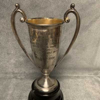 East Bay District Annual Costume Carnival Trophy won by Young Ladies' Institute, Isle City Institute #51, 1928