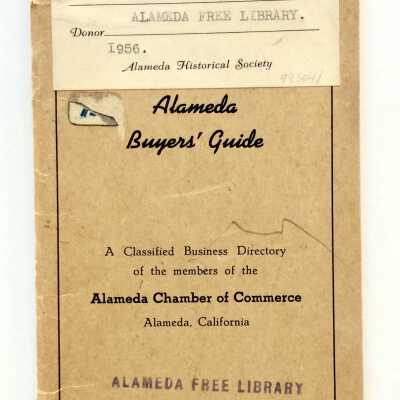 Alameda Buyer's Guide, issued by the Chamber of Commerce, 1948