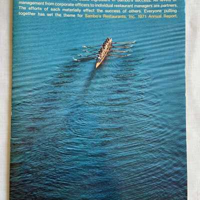 Sambo's Restaurants Annual Report for 1971