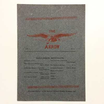 'The Arrow, Vol 1, #2', Mastick School publication, 1903