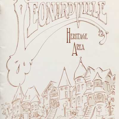 'Leonardville, a Heritage Area', by Woody Minor, 1992