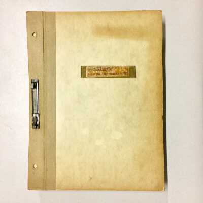 Draft Writer's WPA project 'Alameda - The Island City', 1941