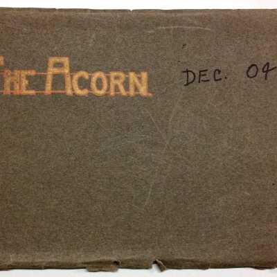 Alameda High School 'The Acorn', December, 1904