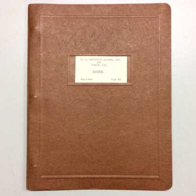 Proposal by E. S. McKittrick, Inc. and the Normac Co. Inc., for BFI, 1947