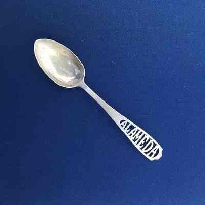 I.S.C. Sterling Alameda souvenir spoon, Ca. 1910