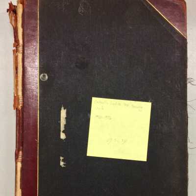 Record of Dues of the Catholic Ladies' Aid Society Branch No. 3, 1923-1932