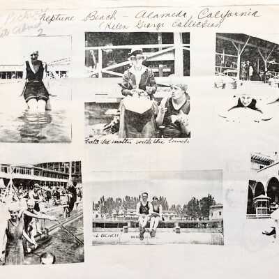 Photocopy of photos taken at Neptune Beach, c. 1918