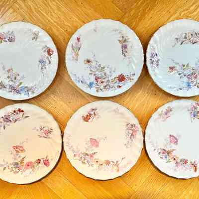 Spode and Copeland luncheon plates, c. 1950s
