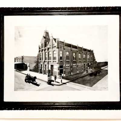 Photo of the Masonic Hall, Old Timers Night, 1960