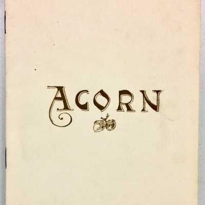 Alameda High School 'Acorn' of 1904