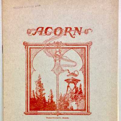 Alameda High School 'Acorn', c. early 1900s