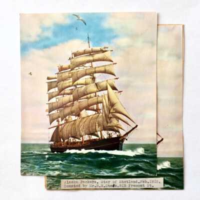 Lithographs of Star of Shetland, prior to 1952