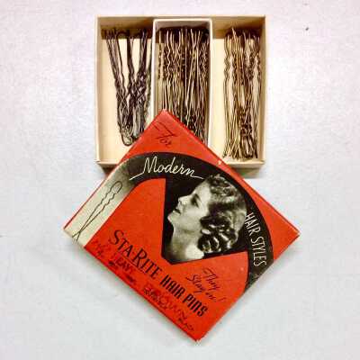 Box of Sta-Rite Hairpins, c. 1920s-1930s