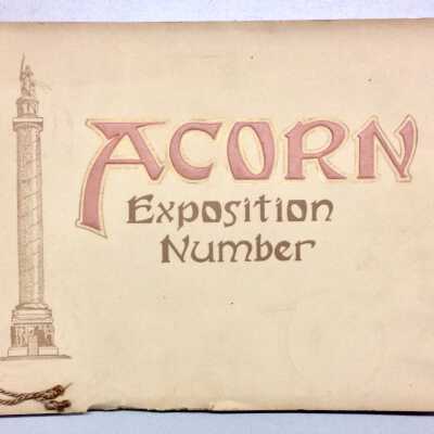 1915 World's Fair edition of Alameda High School 'Acorn'