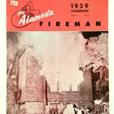 Magazine 'The Alameda Fireman', 1959
